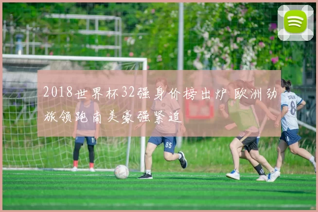 2018世界杯32强身价榜出炉 欧洲劲旅领跑南美豪强紧追